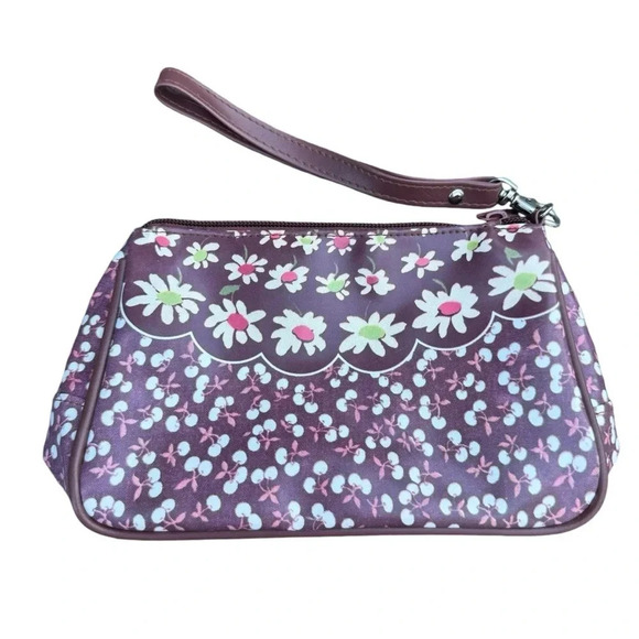 Vintage Anne Taintor Cheap At Twice The Price Wristlet Cosmetic Makeup Bag - Picture 2 of 10